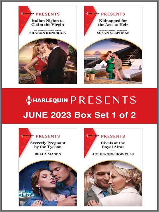 Title details for Harlequin Presents June 2023--Box Set 1 of 2 by Sharon Kendrick - Available